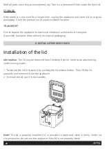 Preview for 20 page of HOFFEN MC25CV Instruction Manual