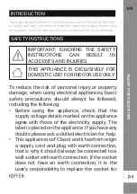 Предварительный просмотр 21 страницы HOFFEN MGNK-H097 Instruction Manual