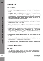 Preview for 40 page of HOFFEN MM20LGD-H093 Instruction Manual