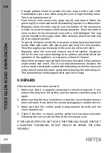 Preview for 46 page of HOFFEN MM20LGD-H093 Instruction Manual