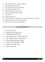 Предварительный просмотр 30 страницы HOFFEN MS-9282 Instruction Manual