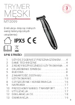 Preview for 3 page of HOFFEN MT-2099 Instruction Manual