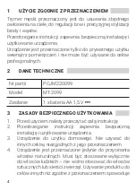 Preview for 4 page of HOFFEN MT-2099 Instruction Manual