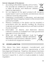 Preview for 35 page of HOFFEN MT-2099 Instruction Manual