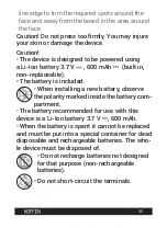 Preview for 35 page of HOFFEN MT-9369 User Manual