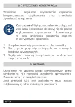 Предварительный просмотр 11 страницы HOFFEN NUL-9282 Instruction Manual