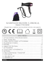 Предварительный просмотр 3 страницы HOFFEN PHD-8282 Instruction Manual