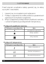 Предварительный просмотр 12 страницы HOFFEN PHD-8282 Instruction Manual