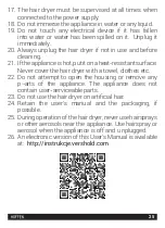 Предварительный просмотр 25 страницы HOFFEN PHD-8282 Instruction Manual