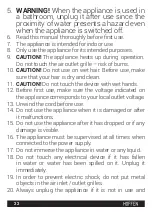 Preview for 22 page of HOFFEN RB-8018 Instruction Manual