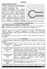 Предварительный просмотр 18 страницы HOFFEN SE-0992 User Manual