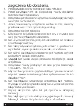 Предварительный просмотр 6 страницы HOFFEN SHS-8117 Instruction Manual