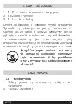 Предварительный просмотр 11 страницы HOFFEN SHS-8117 Instruction Manual