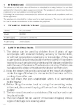 Предварительный просмотр 18 страницы HOFFEN SI-2098 Instruction Manual