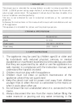 Preview for 18 page of HOFFEN SI-9152 Instruction Manual