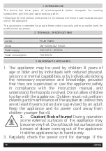 Предварительный просмотр 16 страницы HOFFEN SM-9302M Instruction Manual