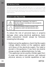 Preview for 18 page of HOFFEN SVD-H114 Instruction Manual