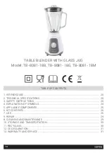 Preview for 19 page of HOFFEN TB-8081-18B Instruction Manual