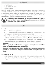 Preview for 26 page of HOFFEN TB-8081-18B Instruction Manual