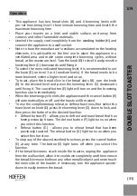 Preview for 31 page of HOFFEN TDBJB-H079 Instruction Manual