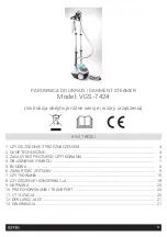 Предварительный просмотр 3 страницы HOFFEN VGS-7424 Instruction Manual