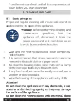 Предварительный просмотр 33 страницы HOFFEN WM-20149-C Instruction Manual