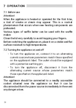 Preview for 28 page of HOFFEN WM-2213-1 Instruction Manual