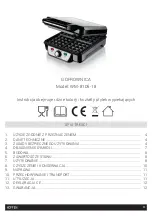 Preview for 3 page of HOFFEN WM-8105-18 Instruction Manual