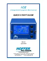 Hoffer Flow Controls Integrated Cryogenic Electronics HP-319 Quick Start Manual preview