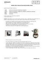 Preview for 1 page of HOFFLIGHTS GHANA 2.3011.1112 Instruction Manual