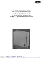 Hoffman CONCEPT CDSC24268LG Instruction Manual preview