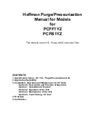 Preview for 1 page of Hoffman PCFB1YZ Manual