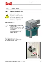 Предварительный просмотр 37 страницы Hoffmann MS35-SF-TP Operating And Maintenance Manual