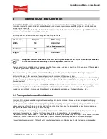 Preview for 5 page of Hoffmann MU3 Series Operating And Maintenance Manual