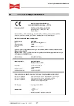 Preview for 47 page of Hoffmann PP2-NCF Operating And Maintenance Manual