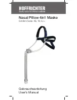 Preview for 1 page of Hoffrichter Nasal Pillow 4in1 Mask User Manual