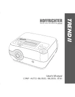 Hoffrichter TREND II User Manual предпросмотр