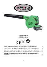 Preview for 1 page of HÖFFTECH 012272 User Manual