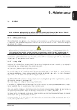 Предварительный просмотр 33 страницы Hofmann Megaplan M420 Use And Maintenance Manual