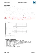 Предварительный просмотр 5 страницы Hofmann Megaplan megaline SSENCE Series Installation Manual