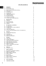 Предварительный просмотр 2 страницы Hofmann A2707 User Instructions