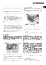 Предварительный просмотр 7 страницы Hofmann A2707 User Instructions