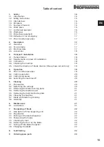 Предварительный просмотр 15 страницы Hofmann A2707 User Instructions