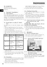 Предварительный просмотр 18 страницы Hofmann A2707 User Instructions