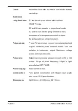 Preview for 4 page of Hofmann DPH-64 User Manual