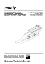 Hofmann monty 1520m Quick Start Manual preview