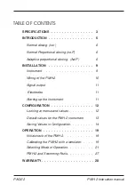 Preview for 2 page of Hofmann PMH-2 User Manual