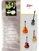 Preview for 2 page of Hofner Chancellor Brochure