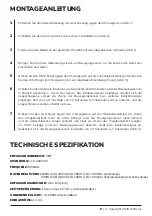 Preview for 7 page of Hoftronic 4401368 User Manual