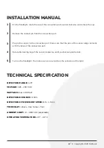 Preview for 5 page of Hoftronic 4404970 User Manual